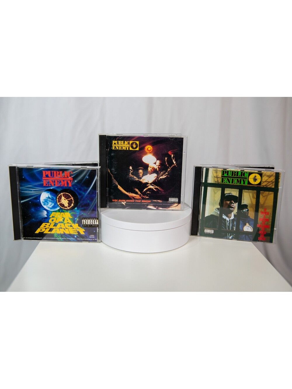 Public Enemy VTG Rap / Hip Hop CDs Fear of a Black Planet, It Takes a Nation, Yo